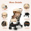 Casart Protable Lightweight Baby Stroller One-Hand Folding Compact Stroller 7