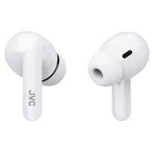 JVC HA5BTWN True Wireless Bluetooth Earbuds with Charging Case - White