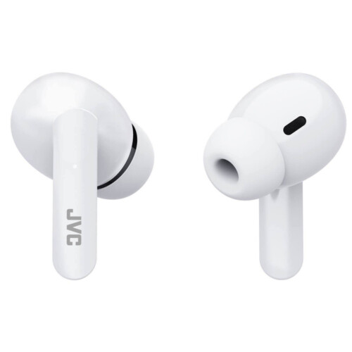 JVC JVC HA5BTWN True Wireless Bluetooth Earbuds with Charging Case - White