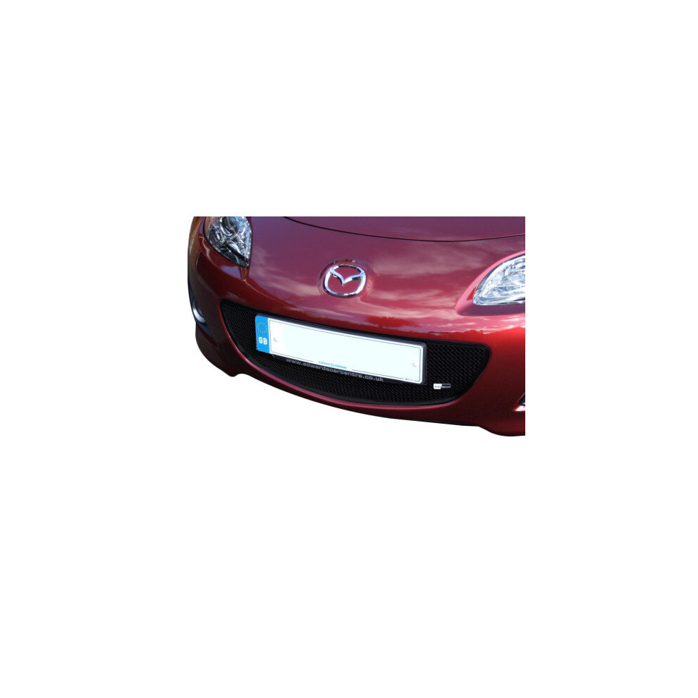 (Black) Mazda Mx5 Mk3.5 Roadster - Lower Grille (2009 - 2012) Black 5060448595617