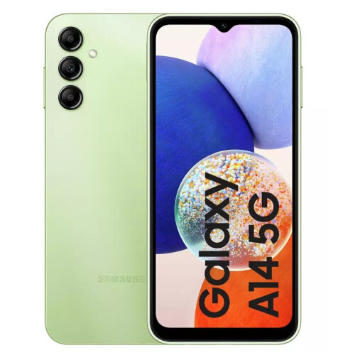 Samsung Samsung Galaxy A14 5G Smartphone 6.6" Android κινητό SIM Free 64GB ανοιχτό πράσινο