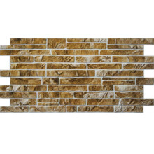 3D Slate Brown Panel PVC Interior Panels Kitchen Cladding Pack of 2