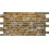 3D Slate Brown Panel PVC Interior Panels Kitchen Cladding Pack of 2 1
