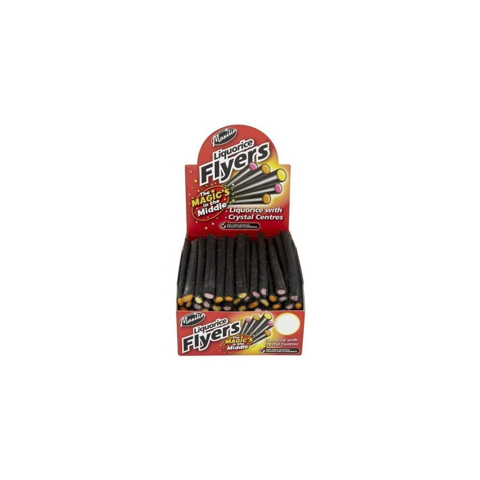 Maxilin Giant Liquorice Flyers 60 Pieces ( Pack of 1 )