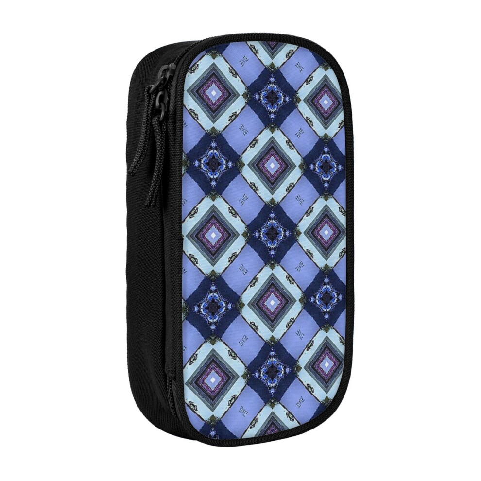 Photos - Pen cil Case Seamless Abstract Pattern  Holder Box Pouch Bag with Double Zippers for School Office Work