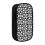 Pencil Case Black Pattern Pen Holder Box Pouch Bag with Double Zippers for School Office Work 1
