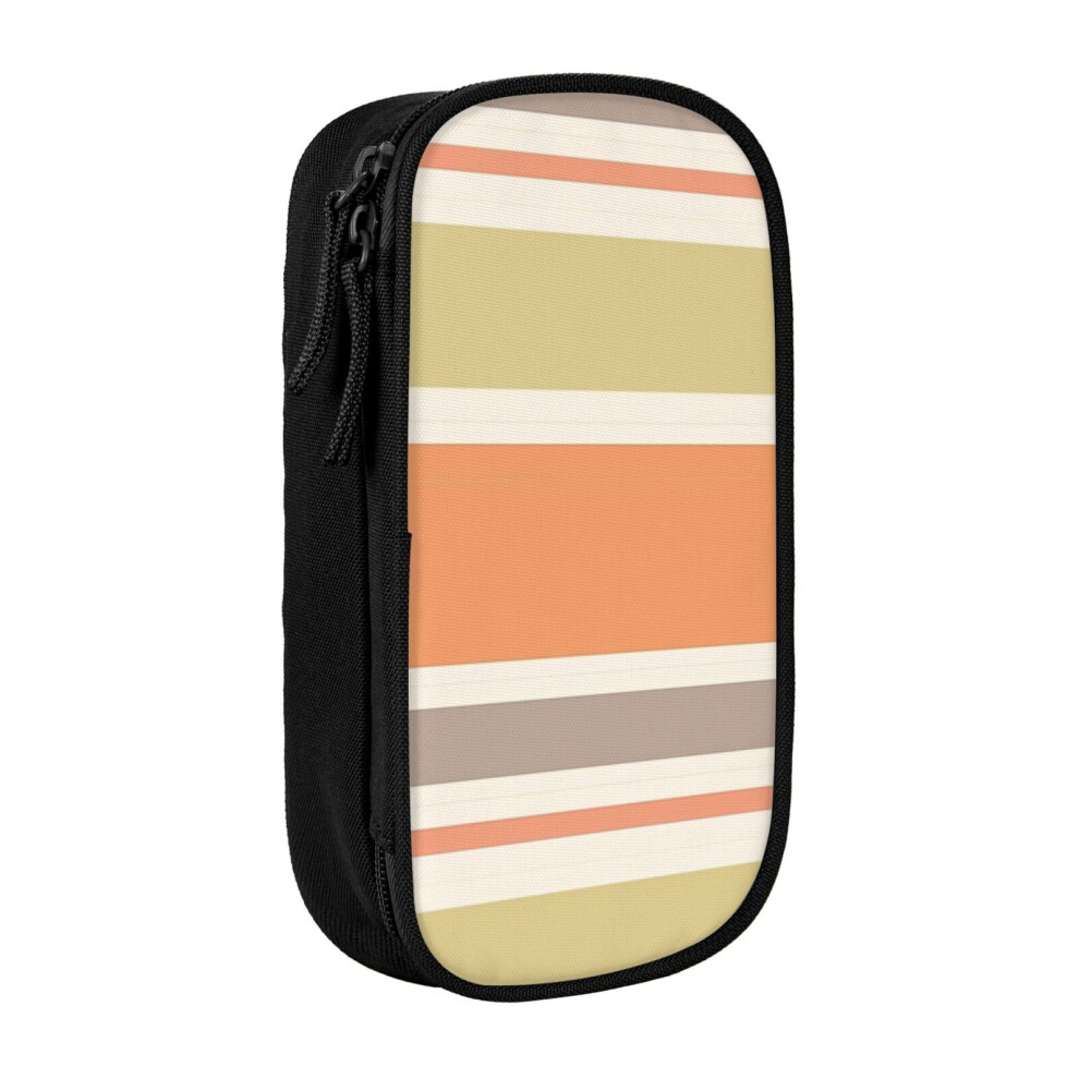 Photos - Pen cil Case Lines Holder Box Pouch Bag with Double Zippers for School Office Work