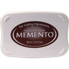 Tsukineko Memento Dye Ink Pad-Rich Cocoa, One Size