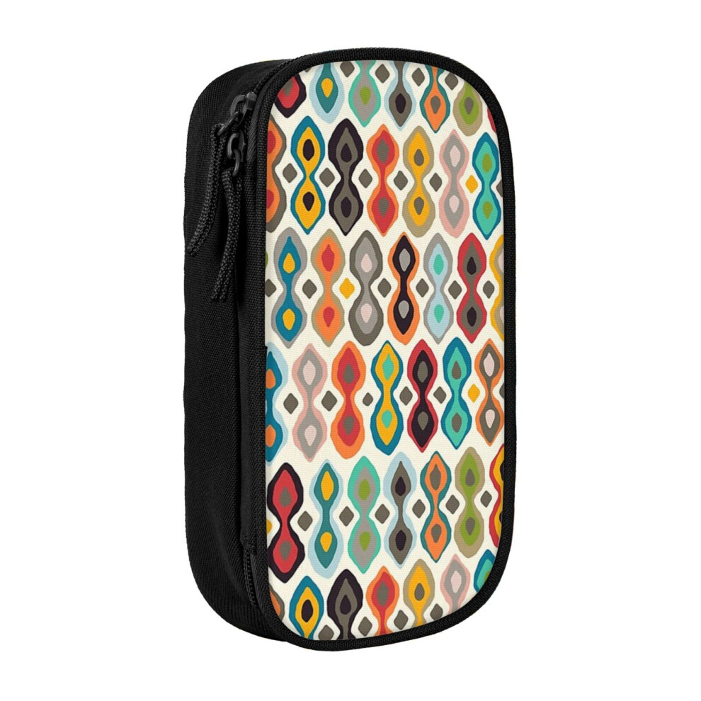 Photos - Pen cil Case Brocade Pearl  Holder Box Pouch Bag with Double Zippers for School Office Work