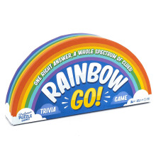 Professor Puzzle Rainbow go games Fast paced Trivia game for The Whole Family One Right Answer, Whole Spectrum of clues