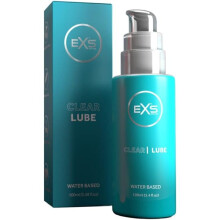 EXS Premium Clear Lube 100ml | Water Based Sex Lubricant | Vegan | Unscented