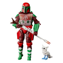 Figura de acción Star Wars Hasbro Black Series Guerrero Mandaloriano (Edición Festiva) 15 cm