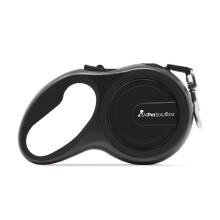 Retractable Dog Lead Heavy Duty - Size 8M - 50KG - Colour - Black