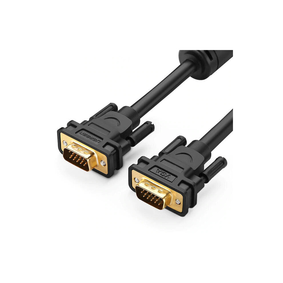 (5M) 1080P Vga To Vga Cable Male To Male Shielding Video Cable For Hdtv Pc Gold 6112212779170