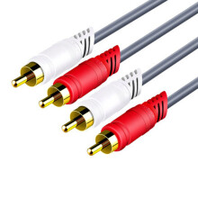 (3M) 2RCA to 2RCA Audio Cable Male to Male Gold-Plated RCA Audio Cable for Home Theater DVD TV Amplifier CD Soundbox