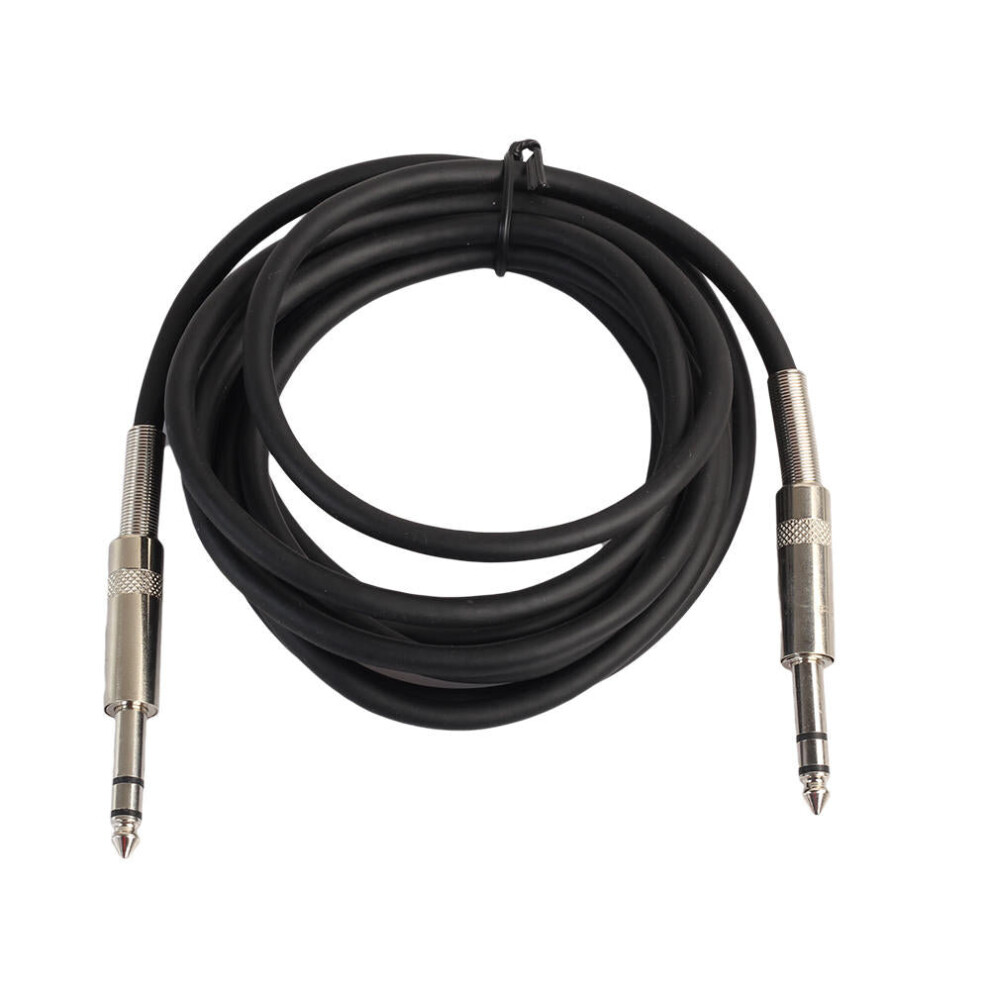 (3M) 1/ 1.8/ 3M 6.35 Stereo Male To Male Electric Guitar Audio Cable