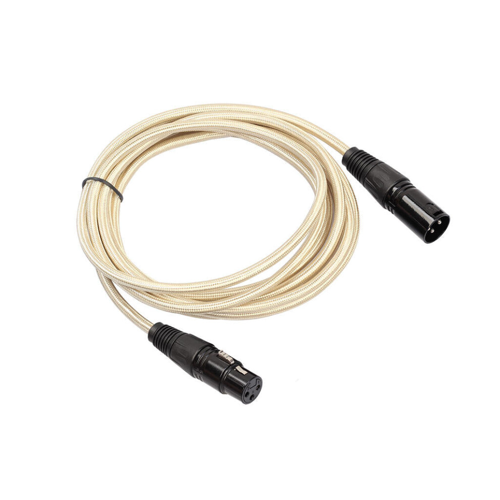 (1.8M) 1/ 1.8/ 3M 3-Pin Male To Female Microphone Audio Cable