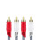 (3M) 2rca to 2rca Data Cable Audio Cable 1.5/3/5m Audio Cable Connector Wire Speaker Audio Cable Speaker Audio Connection 3