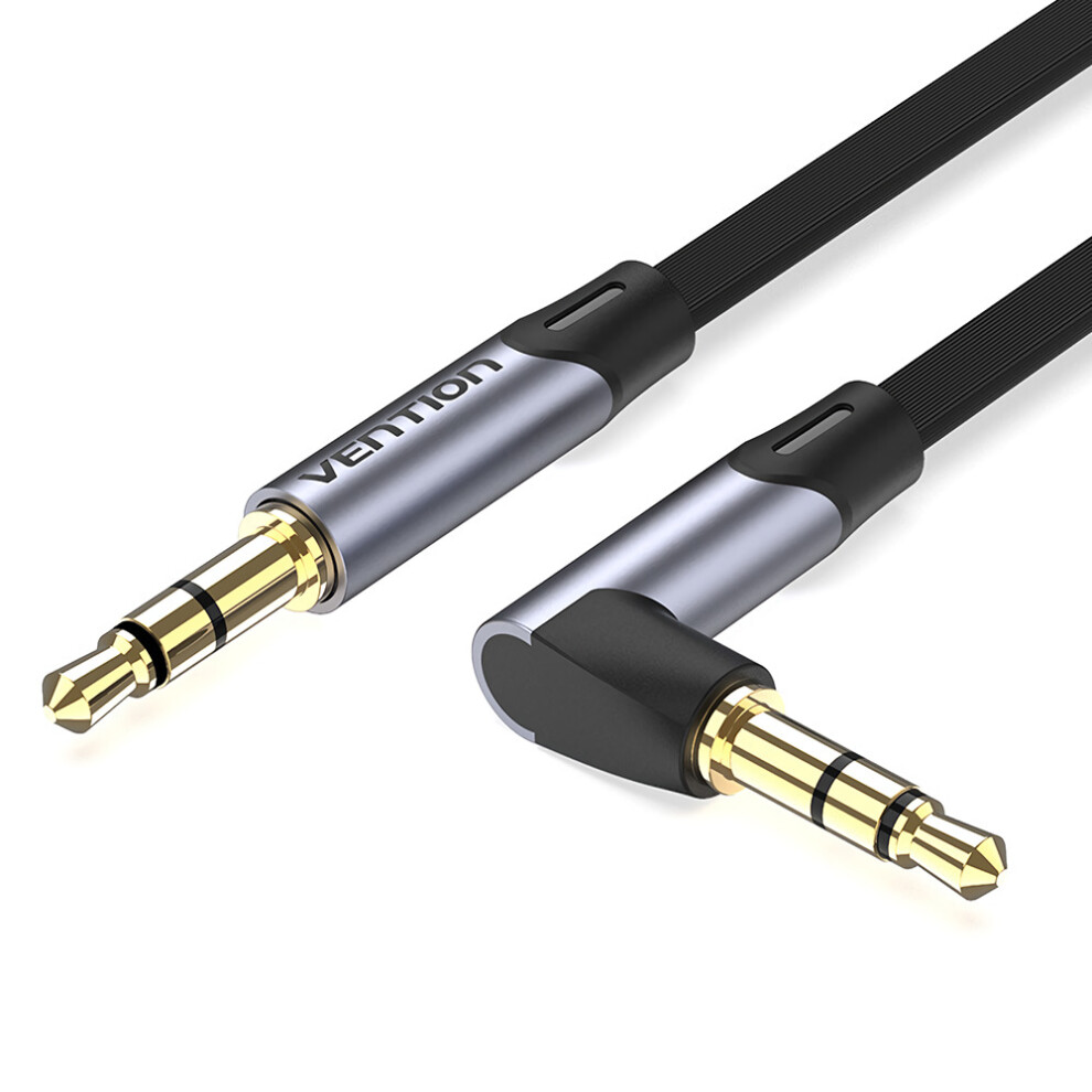 (0.5M) 3.5mm Male to Male Aux Audio Cable 3m Right Angle Flat Cable 1/2/5m 29AWG Gold-plated Connector