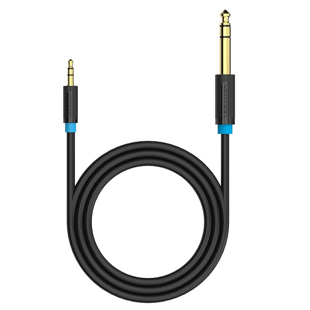 (0.5M) 3.5Mm To 6.5Mm Audio Cable -Plated Male To Male Connector Hifi Sound Connection Cable Gold 5284966040972