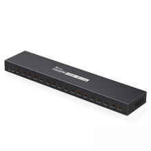 1 in 16 out HDMI-compatibility Splitter 4K/30Hz Resolution 5V Power Supply for Mac Windows PC Laptop