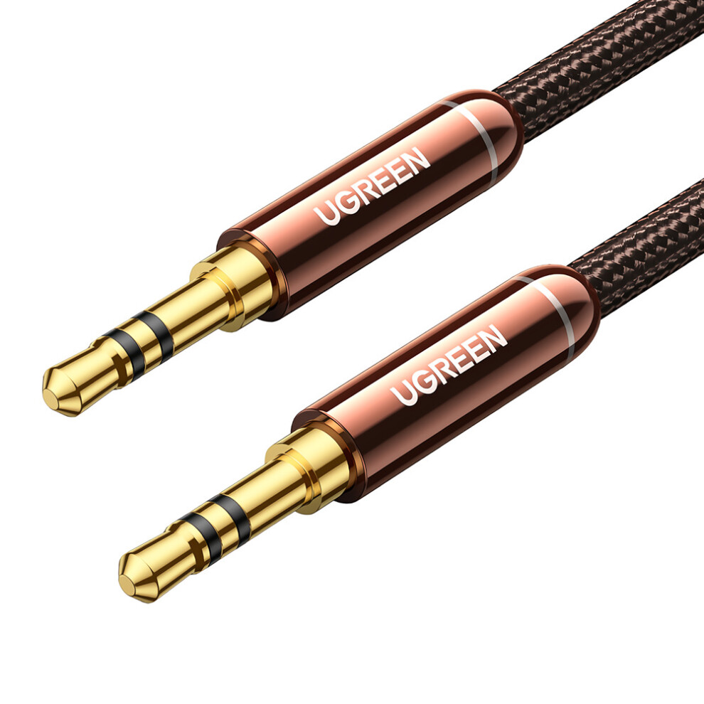 3.5Mm Male To Male Audio Cable 1.5M Single Crystal Copper Aux Audio Cable Cord Plating Connector Silver 6112212779644