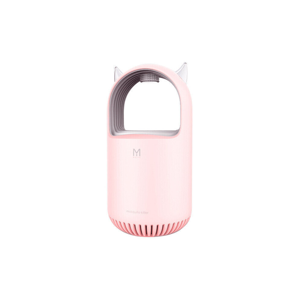 (Pink) 5V USB LED Mosquito Dispeller Repeller Mosquito Killer Light Electric Bug Insect Repellent Zapper Pest Trap Lamp Outdoor Camping