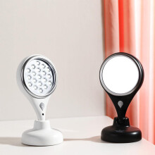 (Black) 1.5W 75LM LED USB Camping Tent Dimming Light 5 Modes Outdoor Emergency Warning Lantern