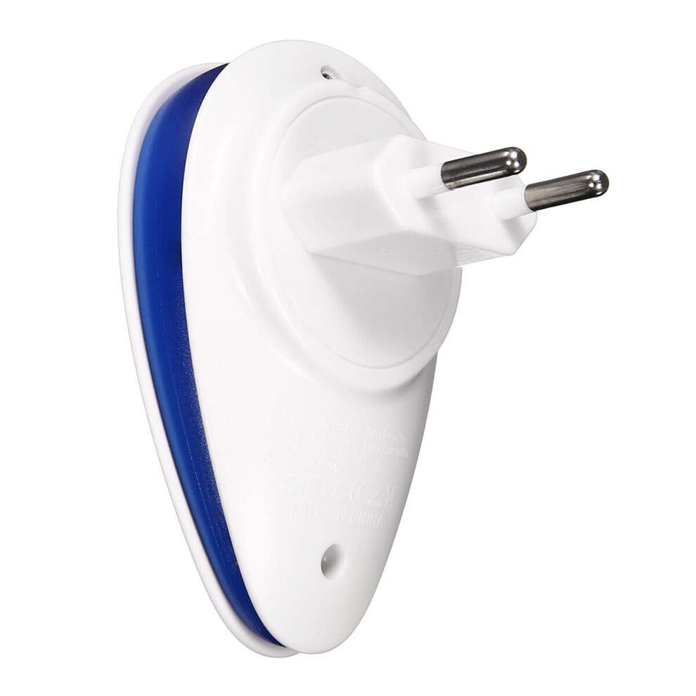 (EU Plug) 4PCS Water droplet-shaped Ultrasonic Electronic Mosquito Repellent with Plug Frequency Repeller Cockroach Repeller for Home Outdoor-image-OPC-PBV9BCZ-NEW