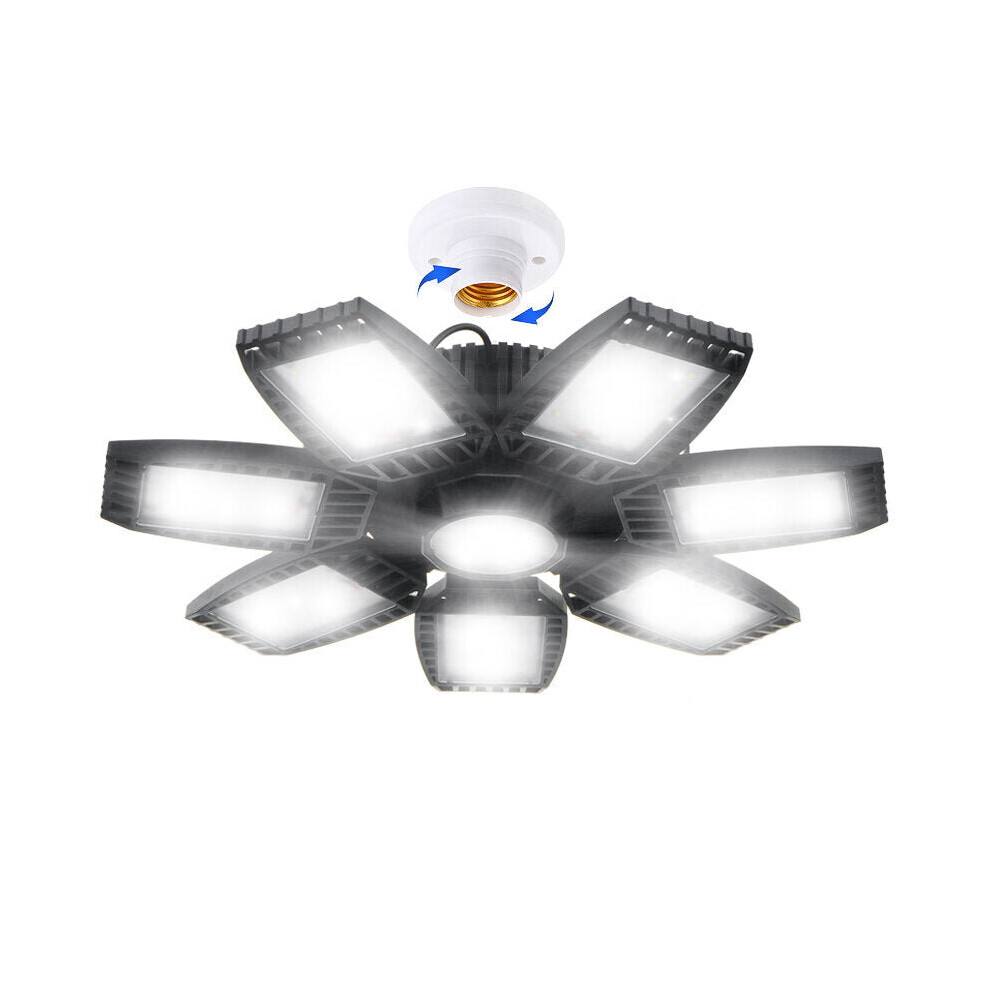 (Type-A) 200W 6500K LED Morphing Folding Lamp Lighting Pendant Light Multi-angle Rotation Waterproof Heat Dissipation Outdoor Camping Garden Yard Lighting