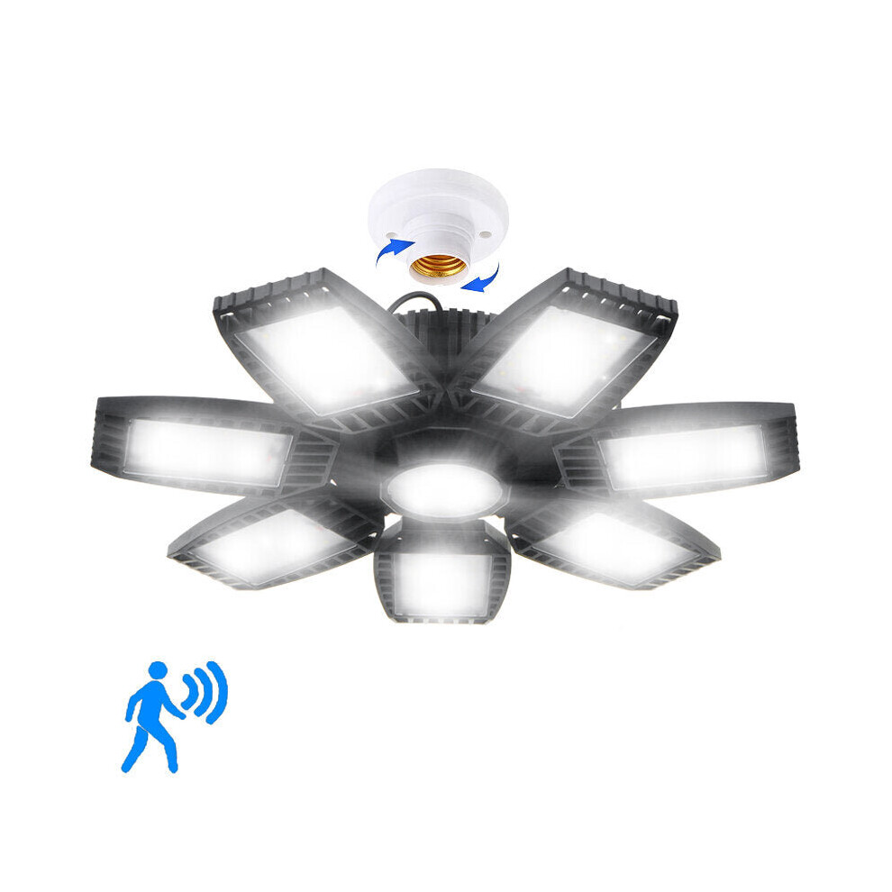 (Type-B) 200W 6500K LED Morphing Folding Lamp Lighting Pendant Light Multi-angle Rotation Waterproof Heat Dissipation Outdoor Camping Garden Yard Lighting