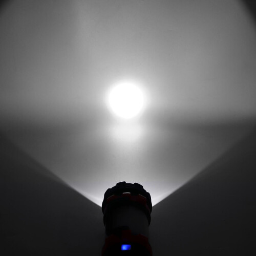 (Red) 3000mAh LED Camping Light 3 Modes Flashlight USB Rechargeable Outdoor Emergency Lamp 2