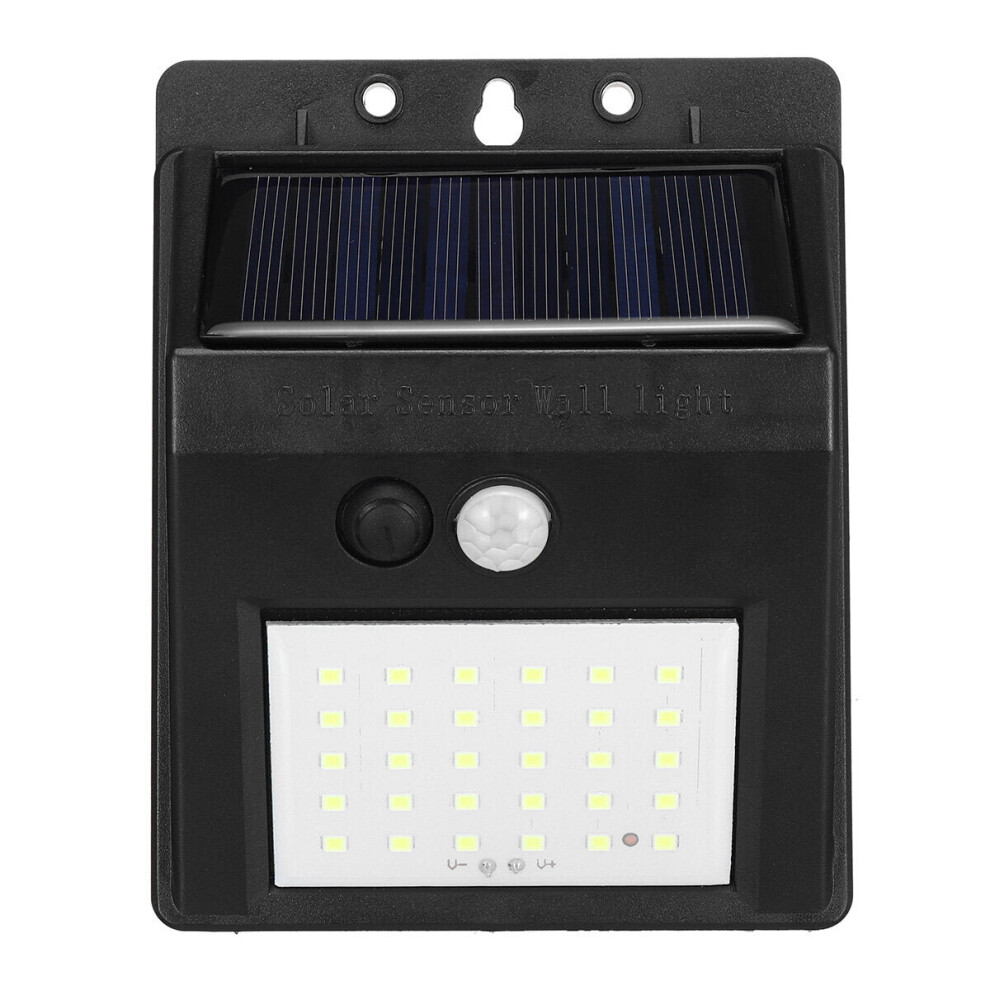 (30LED) 30/40 LED IP65 Auto Sensing Solar Light Outdoor Solar Power Wall lamp Waterproof PIR Motion Sensor For Garden Yard Patio