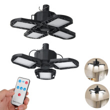 (456g) 120W 6500K 78/104LED Folding Camping Light 5-Modes USB/Solar Charging Waterproof Remote Control Super Bright Emergency Lamp