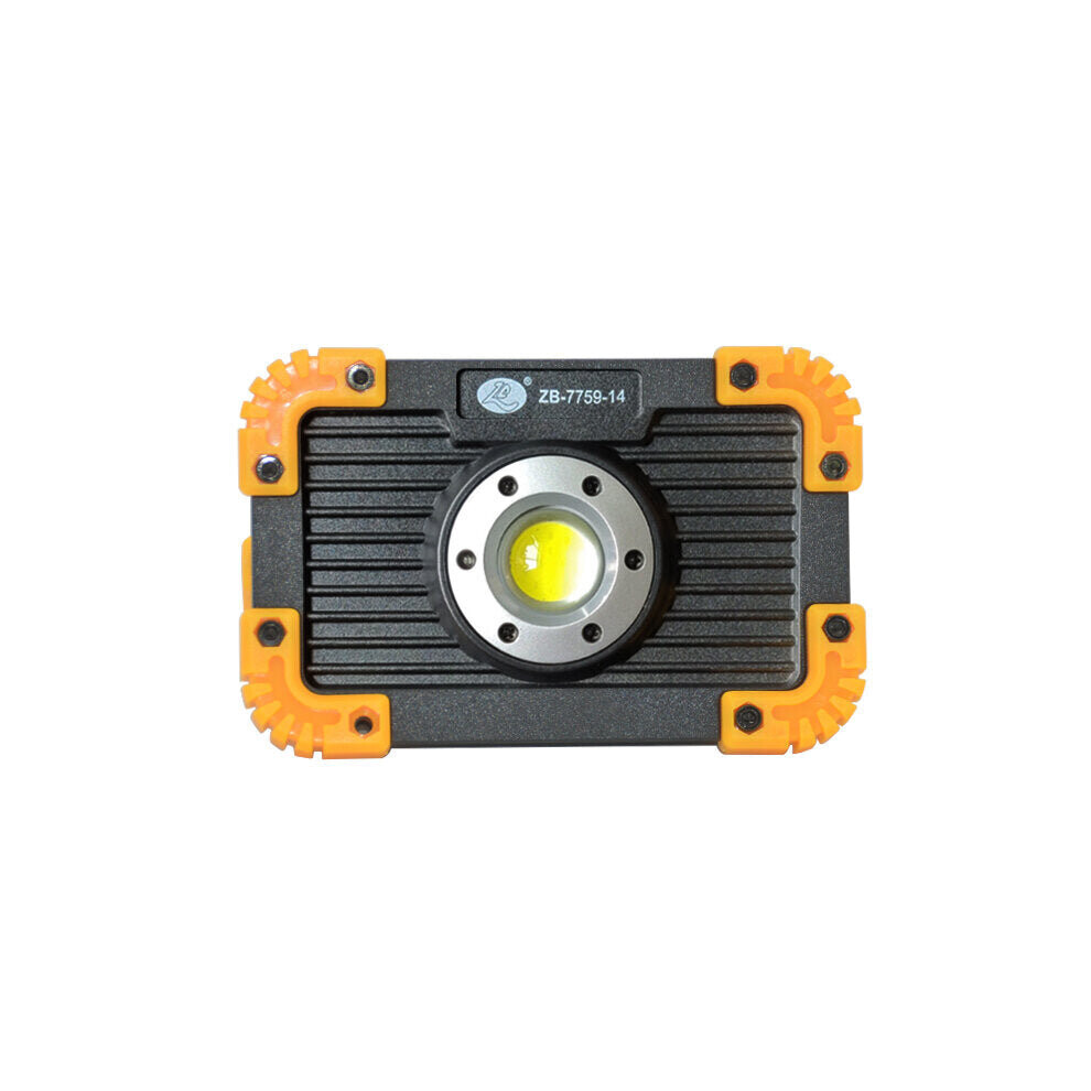 (2) 350LM Waterproof COB LED Floodlight USB Charging Outdoor Spot Work Lamp Camping Portable Searchlight