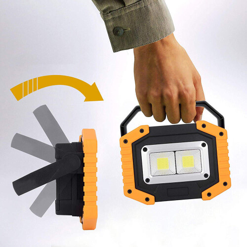 30W LED COB Outdoor IP65 Waterproof Work Light Camping Emergency Lantern Floodlight Flashlight 2
