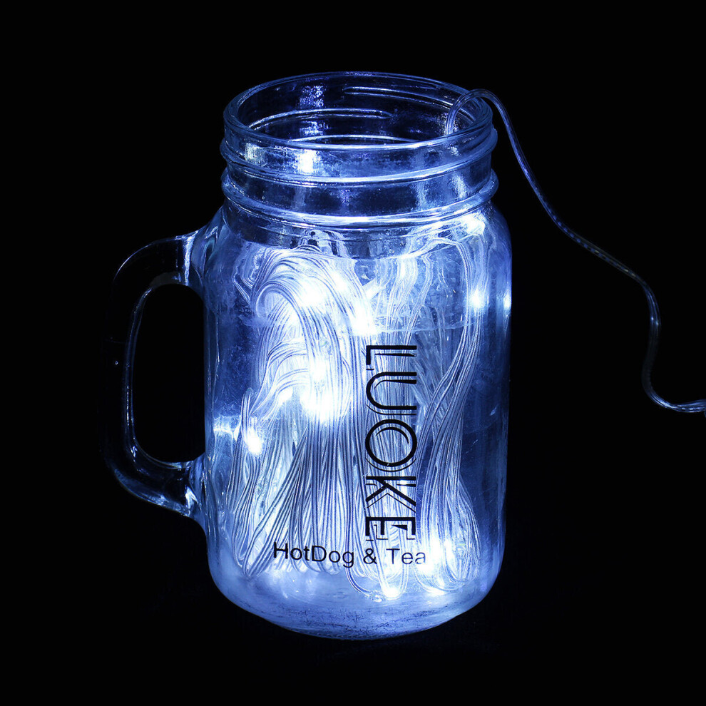 (White light) 104PCS LED 8 Mode Solar Charging Solar LED String Light for Sun Umbrella Garden-image-OPC-PBV9BMV-NEW