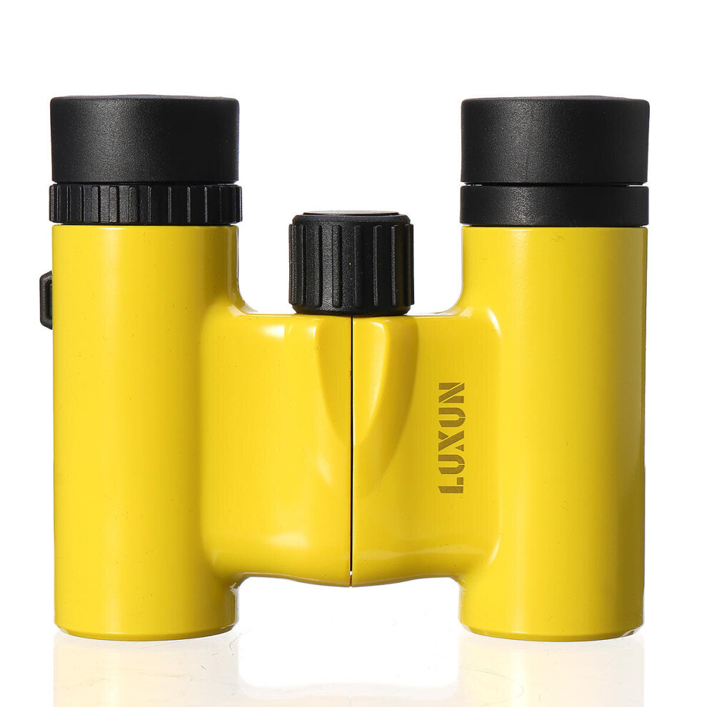 (Yellow) 10x22 Outdoor Pocket Binocular HD Optical Day Night Vision Telescope Camping Travel