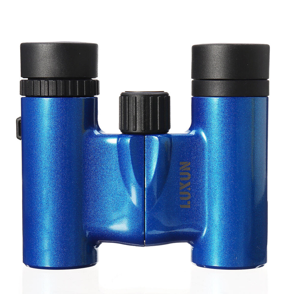 (Blue) 10x22 Outdoor Pocket Binocular HD Optical Day Night Vision Telescope Camping Travel