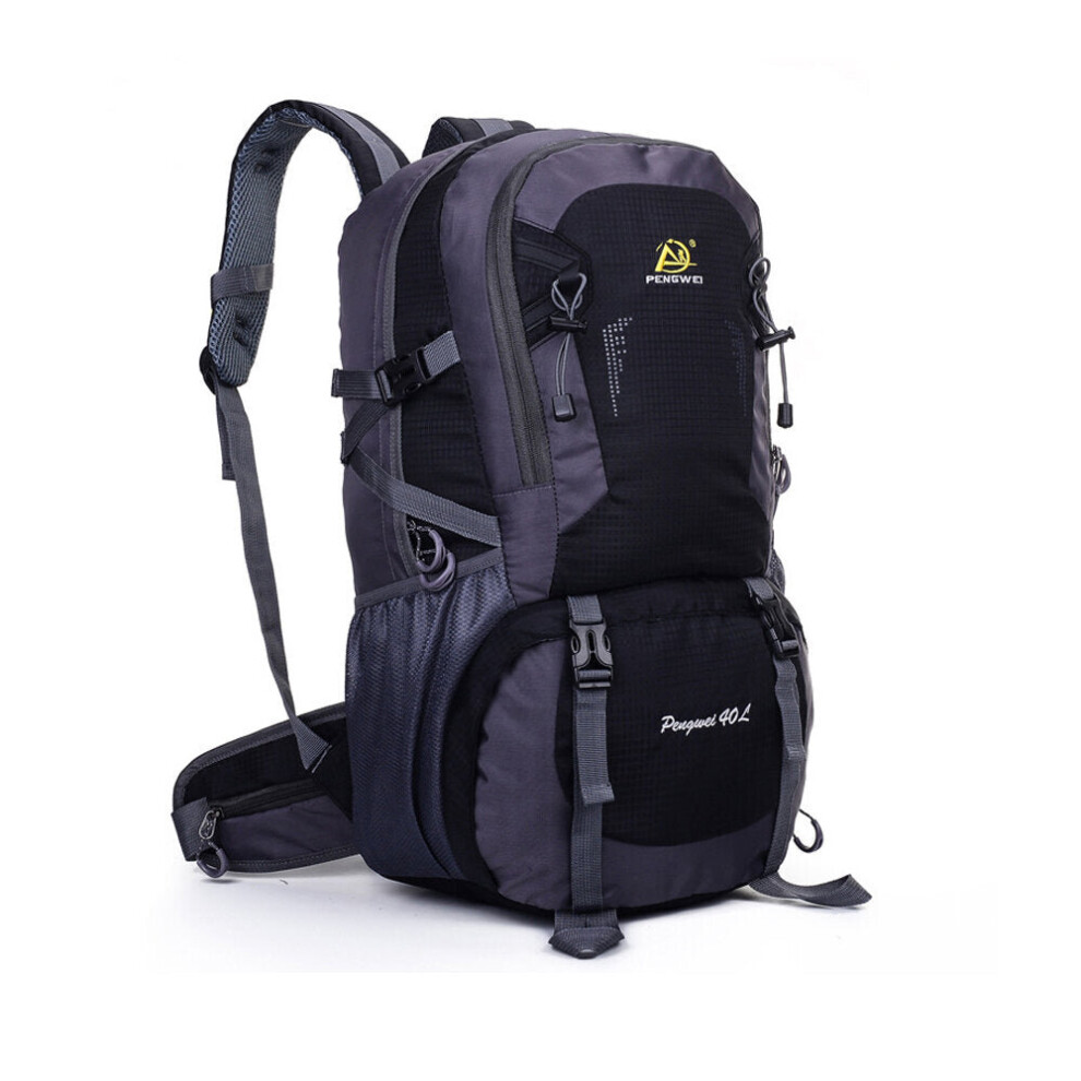 (Black) 36L Large Capacity Backpack Simple Casual Outdoors Travel Sport Laptop Bag For 15.6 inch Notebook