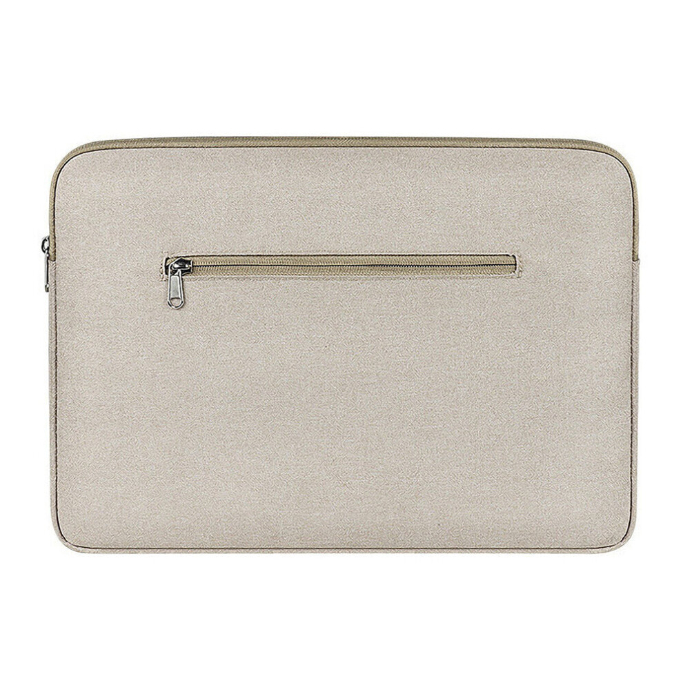 (Khaki, 14.1-15.4 Inch) 15.4/13.3 Inch Laptop Sleeve Computer Case Waterproof Laptop Bag Portable Carrying Bag For 13.3-15.4 Inch Laptop 6112212990582
