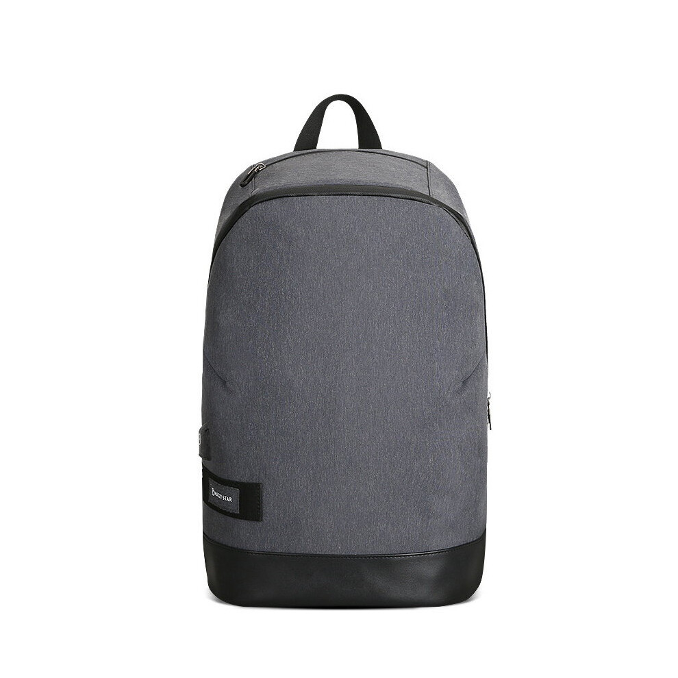 (Light Gray) 15.6 Inch Laptop Backpack USB Charging Anti-thief Laptop Bag Mens Shoulder Bag Business Casual Travel Backpack