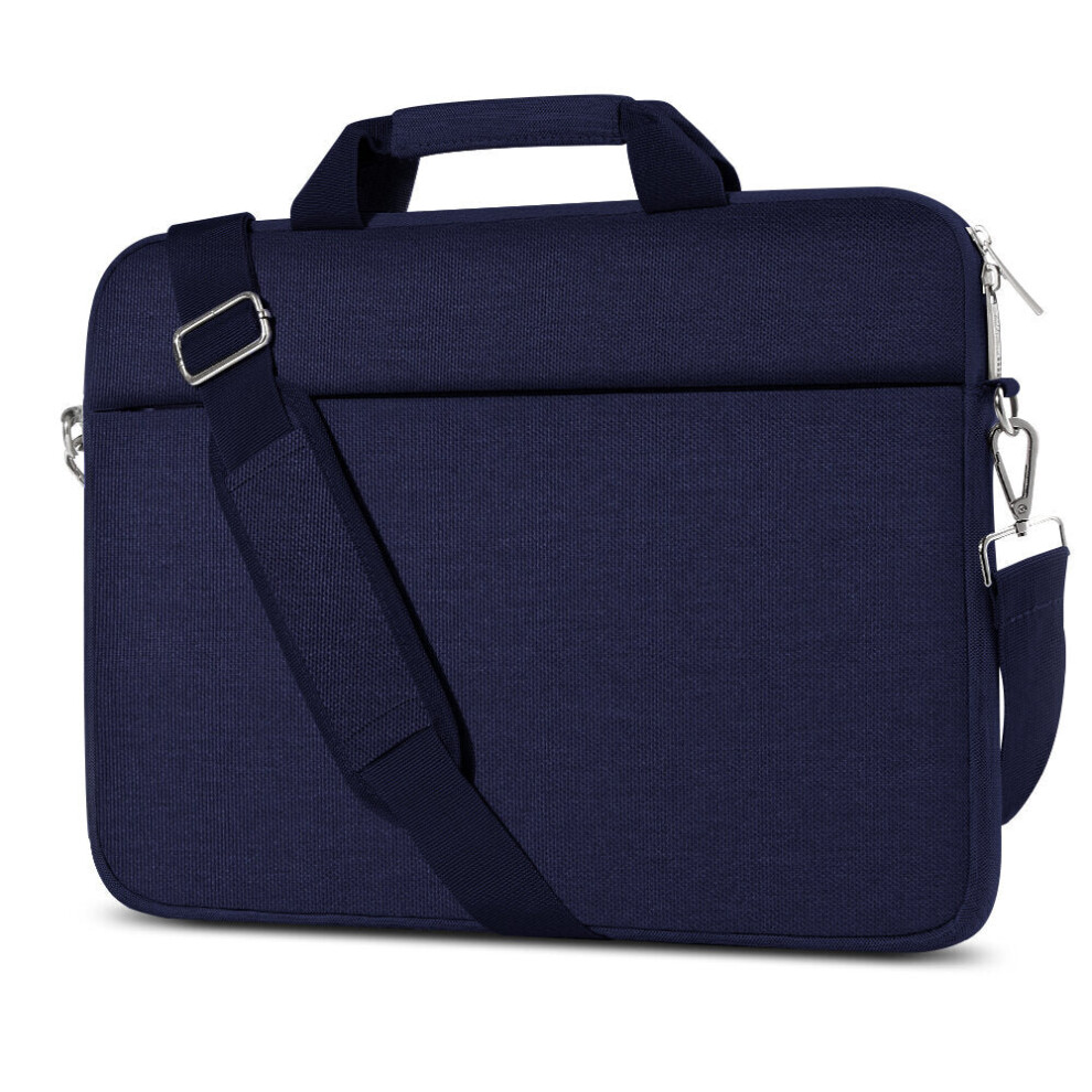 (Dark Blue, 15.6 inch) 13.3/14/15.6 Inch Laptop Sleeve Bag Tablet Bag Travel-friendly Handbag For iPad Macbook Laptop Notebook Tablet