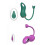 Women G Spot Electric Shock Vibrator Clitoral Remote Control Egg 11