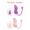 Women G Spot Electric Shock Vibrator Clitoral Remote Control Egg 10