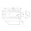 Nuie Barmby 1500mm Standard White Round Single Ended Bath Acrylic 3