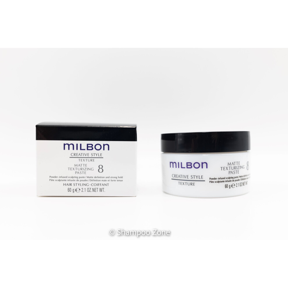 Milbon Creative Style Matte Texturizing Paste #8 2.1oz