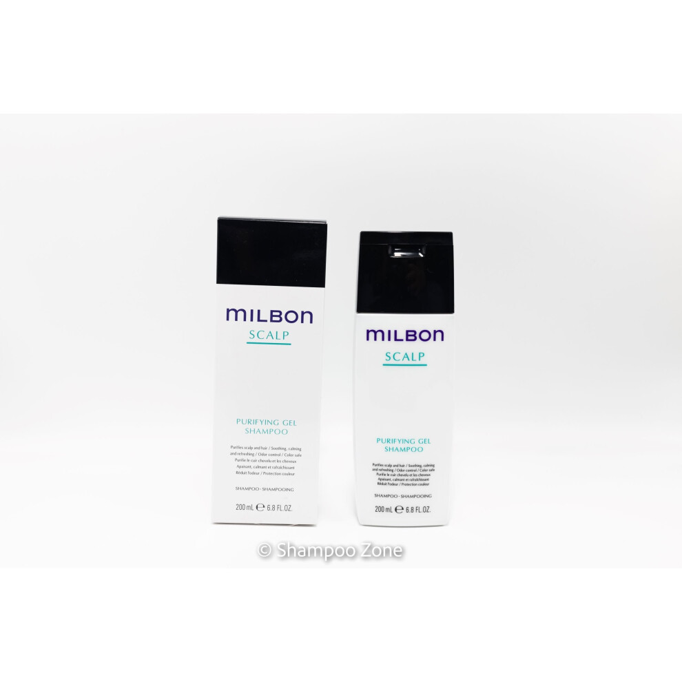 Milbon Scalp Purifying Gel Shampoo 6.8 Oz