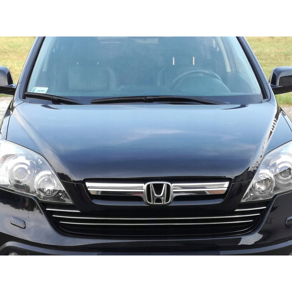 HONDA CRV CR-V III - Listwy CHROM Chromowane GRILL