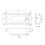 Nuie Barmby 1700mm Standard Round White Single Ended Bath Acrylic 3